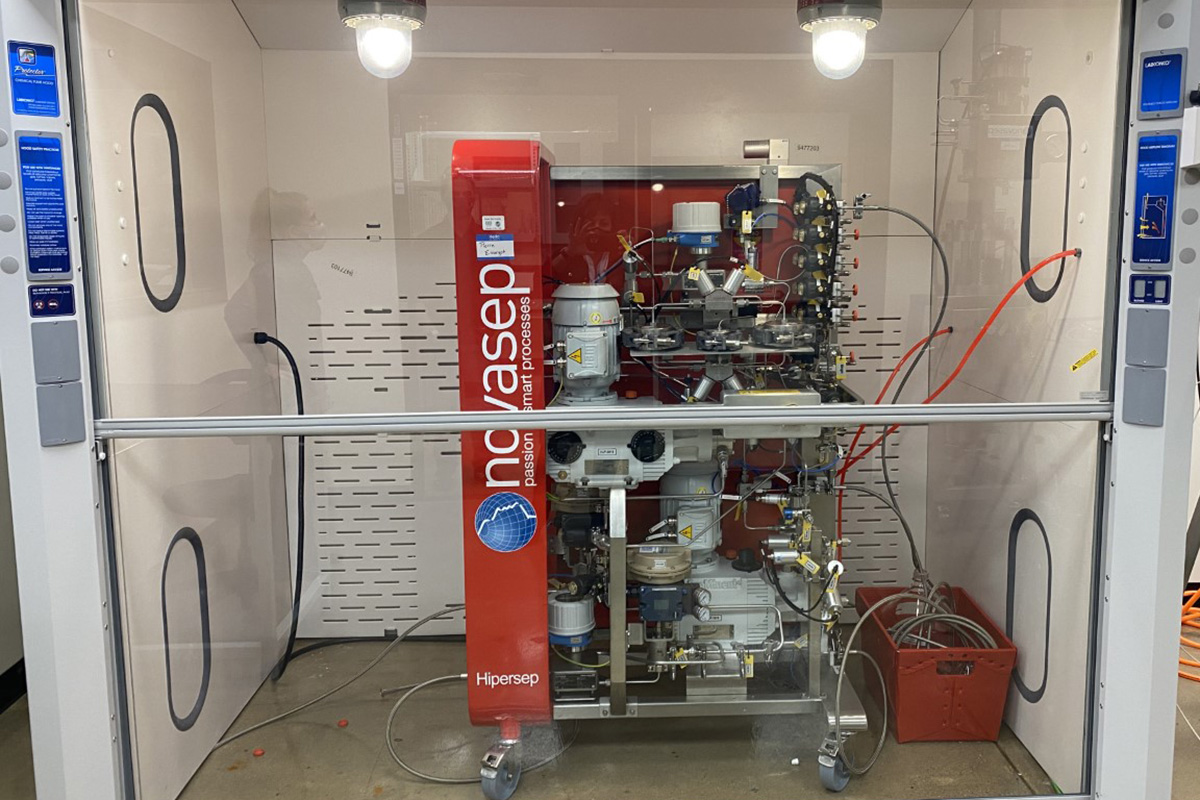 Leslie Buttorff visits the Pancea Life Sciences Cannabinoid Research Center