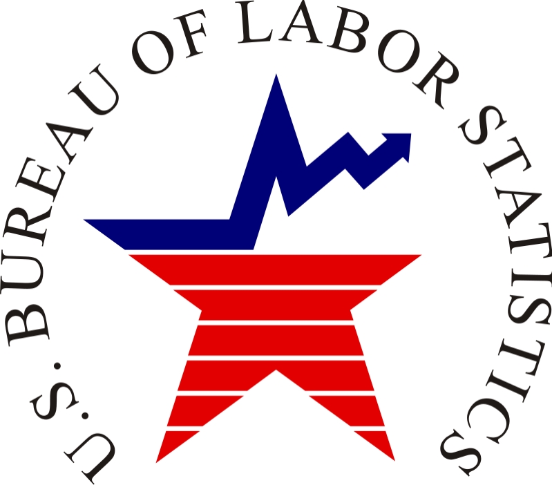 Bureau of Labor Statistics logo.